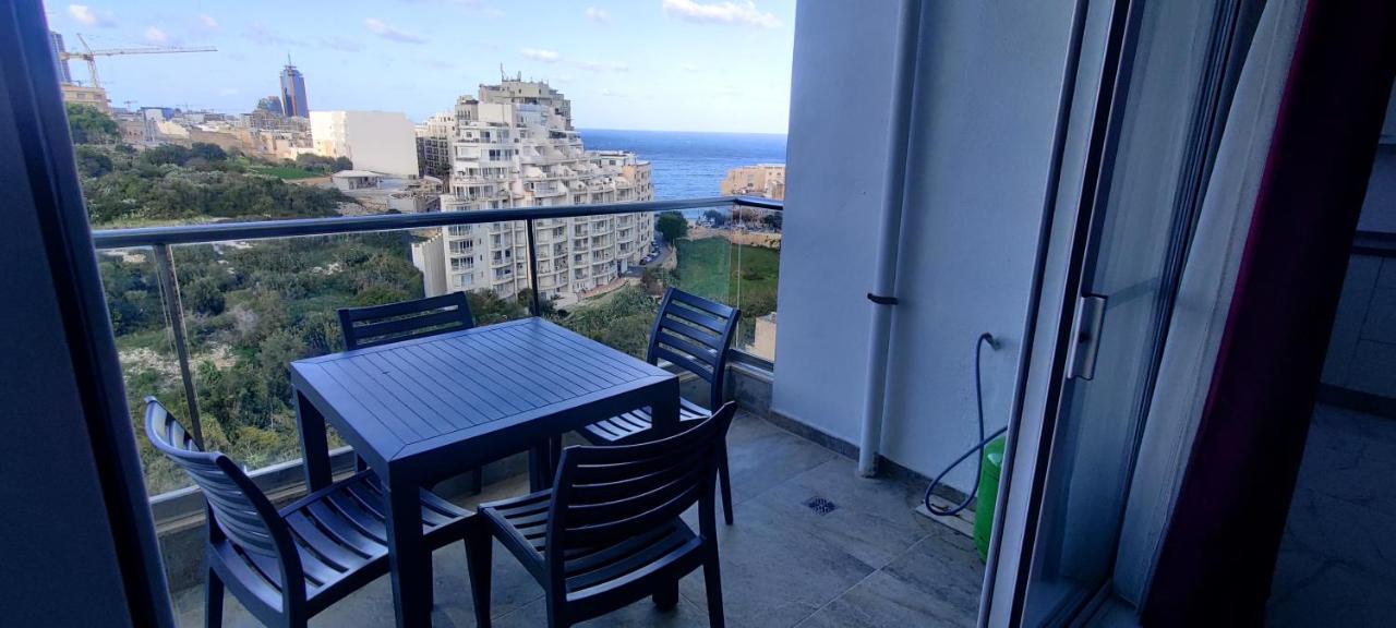 Sea View Apartment 2 Bedrooms 2 Bathrooms, 2 Minutes Away From The Sea St. Julian's Exterior foto