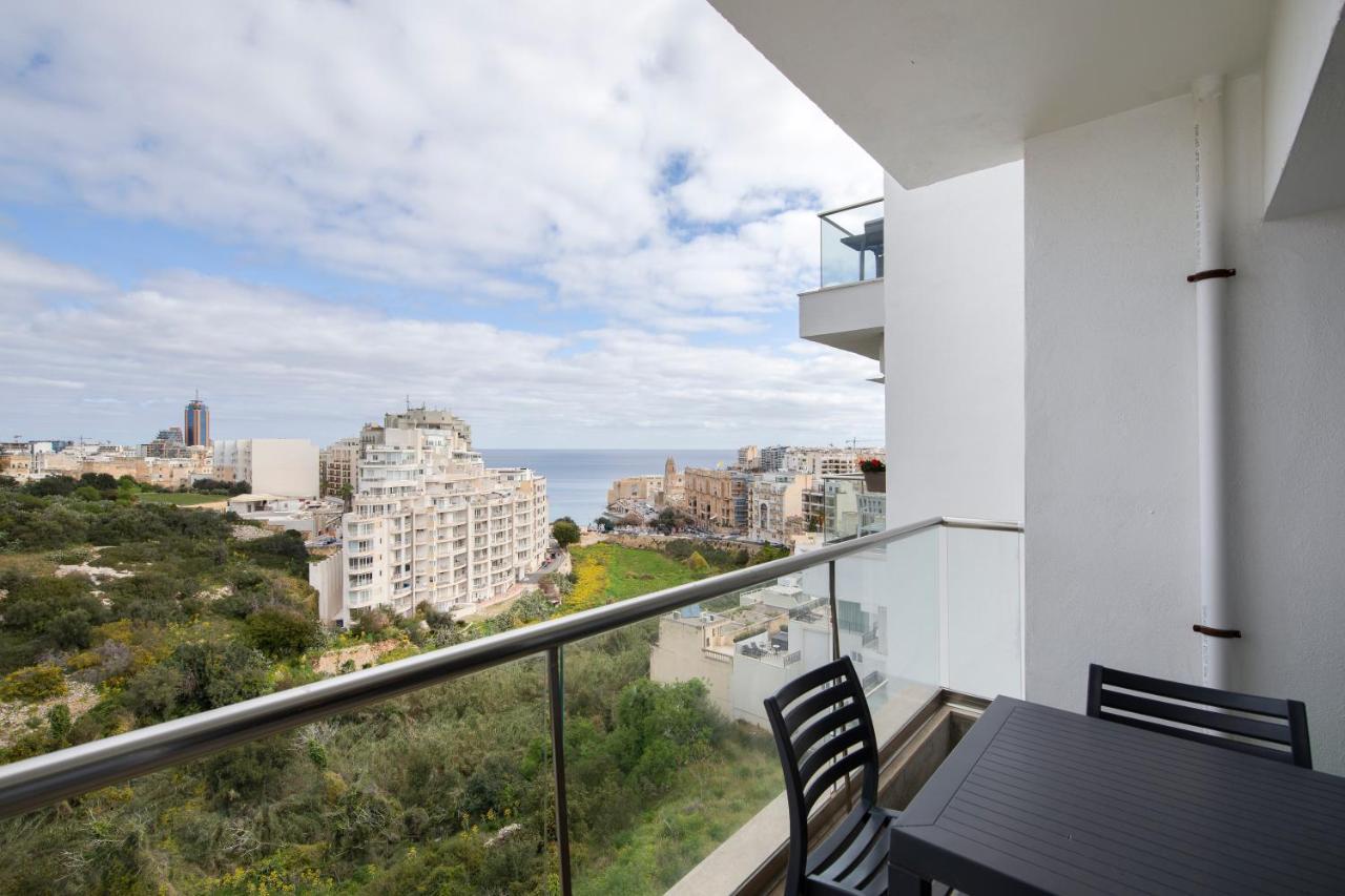 Sea View Apartment 2 Bedrooms 2 Bathrooms, 2 Minutes Away From The Sea St. Julian's Exterior foto