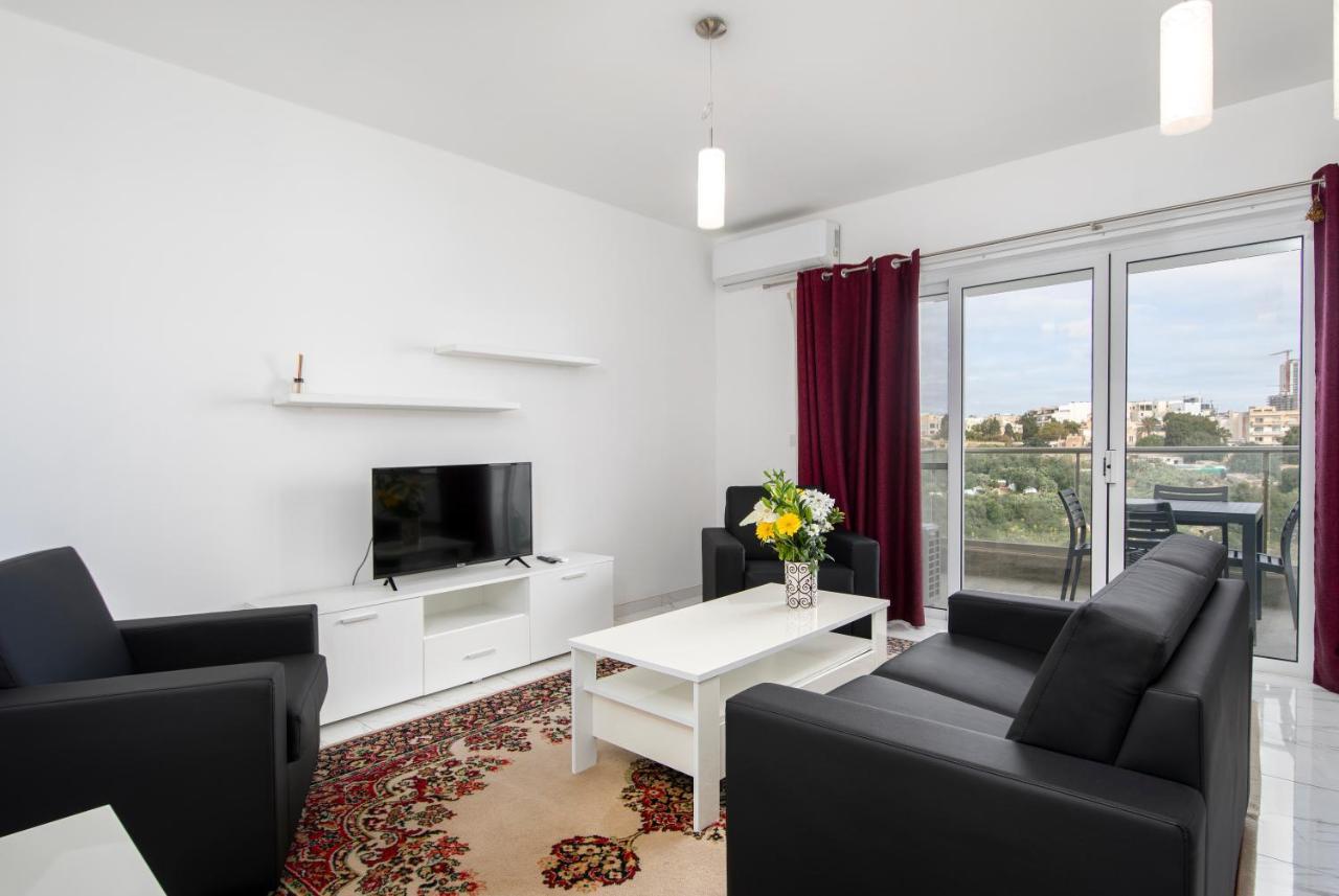 Sea View Apartment 2 Bedrooms 2 Bathrooms, 2 Minutes Away From The Sea St. Julian's Exterior foto